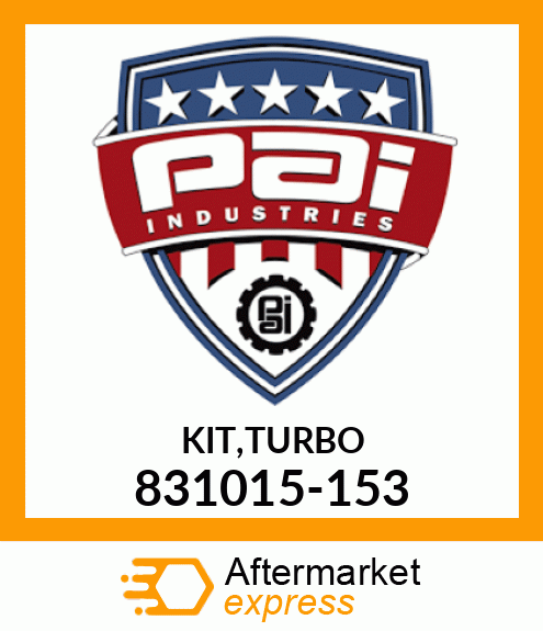 KIT,TURBO 831015-153