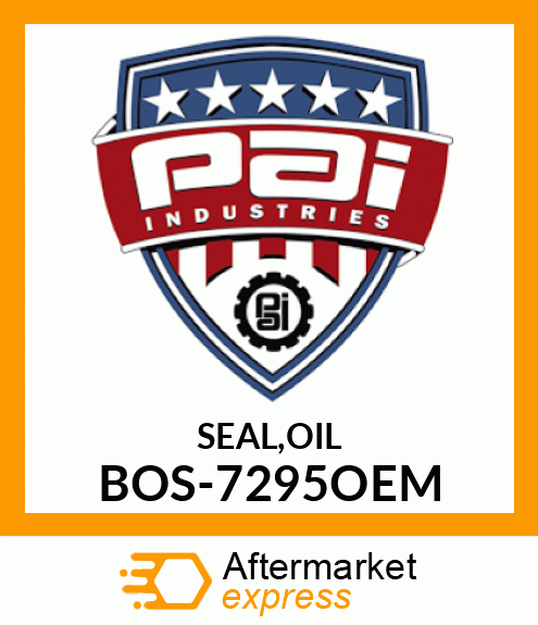 SEAL,OIL BOS-7295OEM