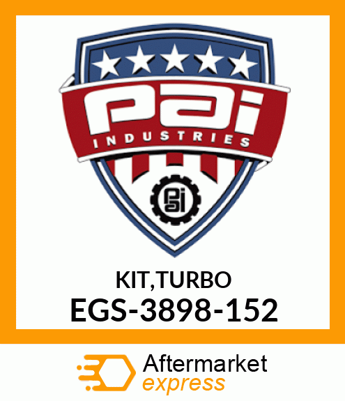 KIT,TURBO EGS-3898-152