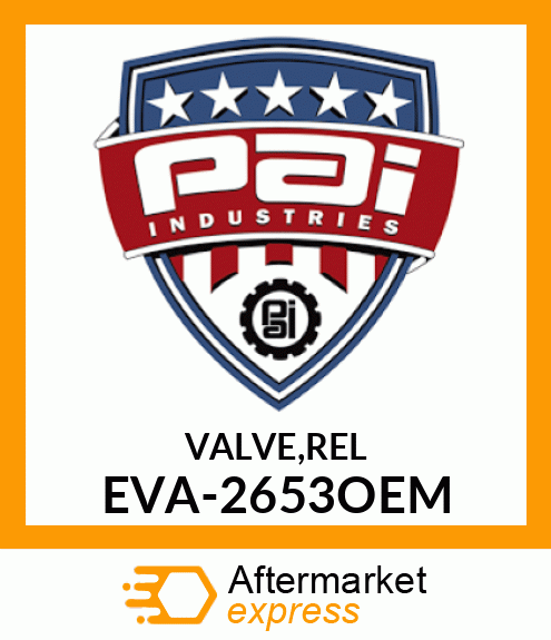 VALVE,REL EVA-2653OEM