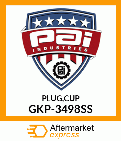 PLUG,CUP GKP-3498SS