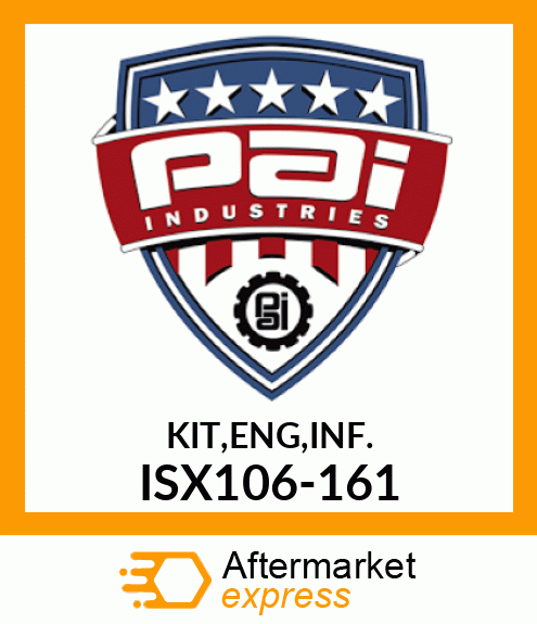 KIT,ENG,INF. ISX106-161