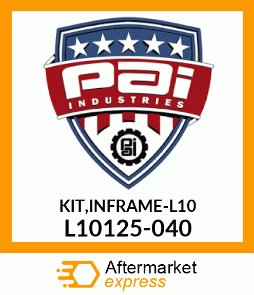 KIT,INFRAME-L10 L10125-040