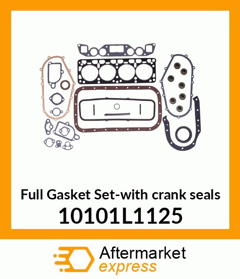 Spare part 10101L1125 + Full Gasket Set-with crank seals