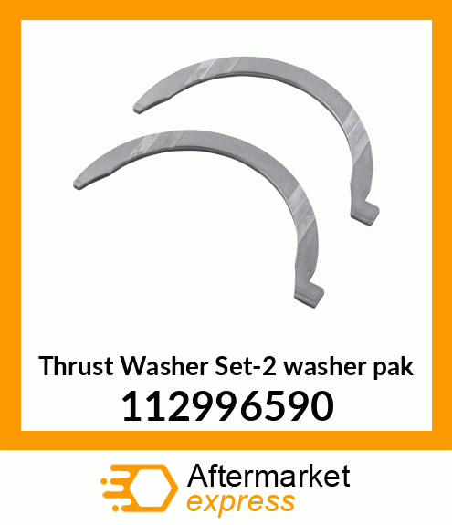 Spare part 112996590 + Thrust Washer Set-2 washer pak