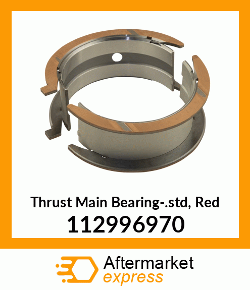 Spare part 112996970 + Thrust Main Bearing-.std, Red