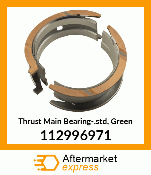 Spare part 112996971 + Thrust Main Bearing-.std, Green