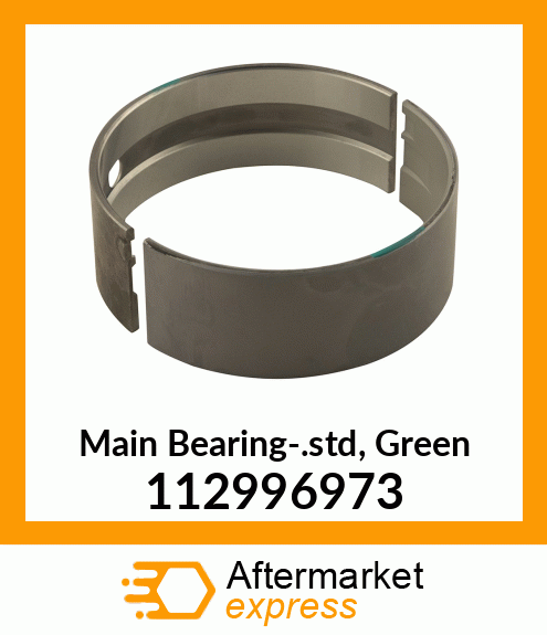 Spare part 112996973 + Main Bearing-.std, Green