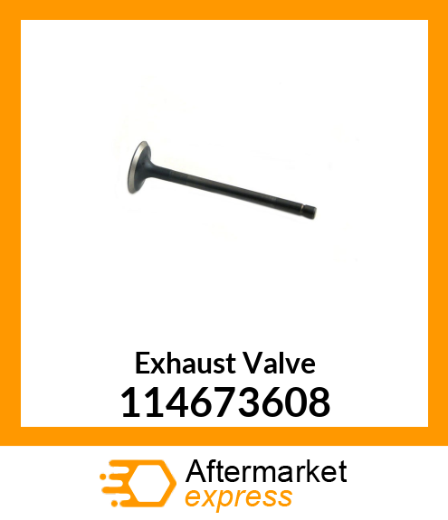 Spare part 114673608 + Exhaust Valve