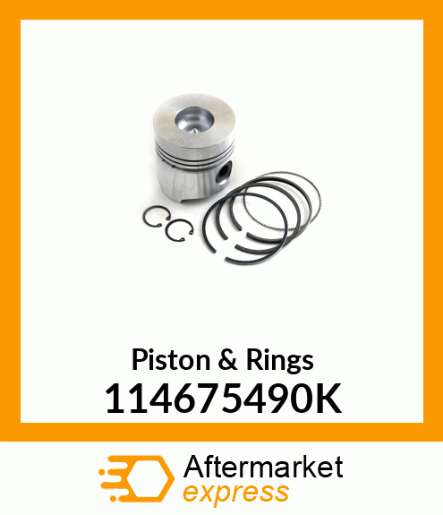 Spare part 114675490K + Piston & Rings