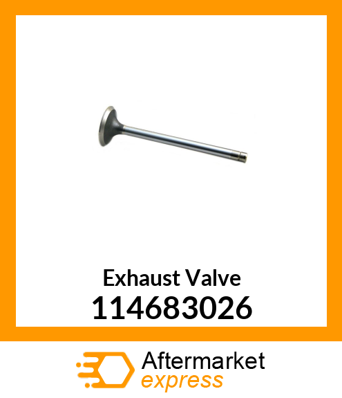 Exhaust Valve 114683026