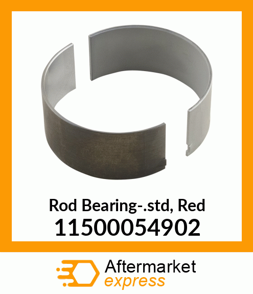 Spare part 11500054902 + Rod Bearing-.std, Red