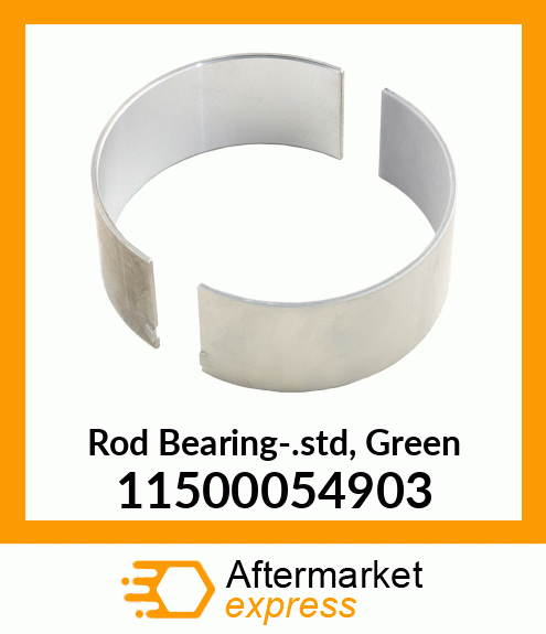 Spare part 11500054903 + Rod Bearing-.std, Green