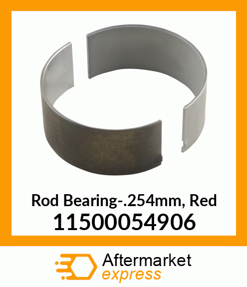 Spare part 11500054906 + Rod Bearing-.254mm, Red