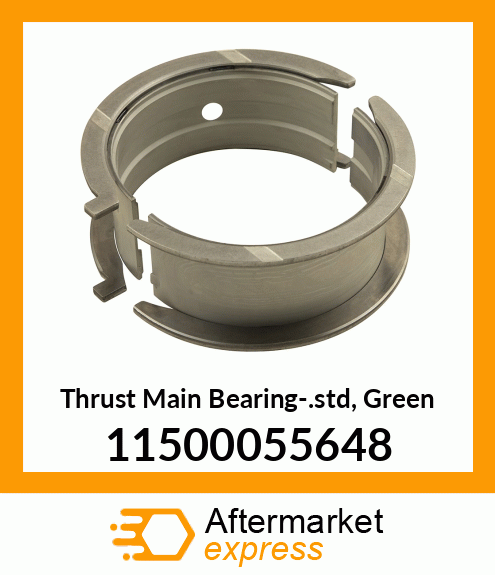 Spare part 11500055648 + Thrust Main Bearing-.std, Green