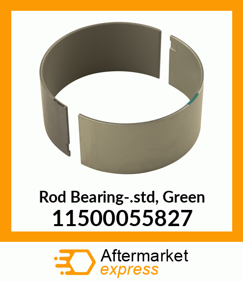 Rod Bearing-.std, Green 11500055827