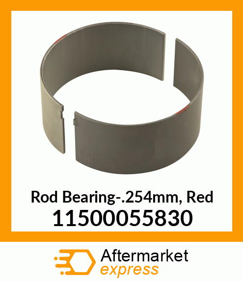 Spare part 11500055830 + Rod Bearing-.254mm, Red