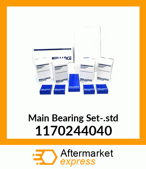 Main Bearing Set-.std 1170244040