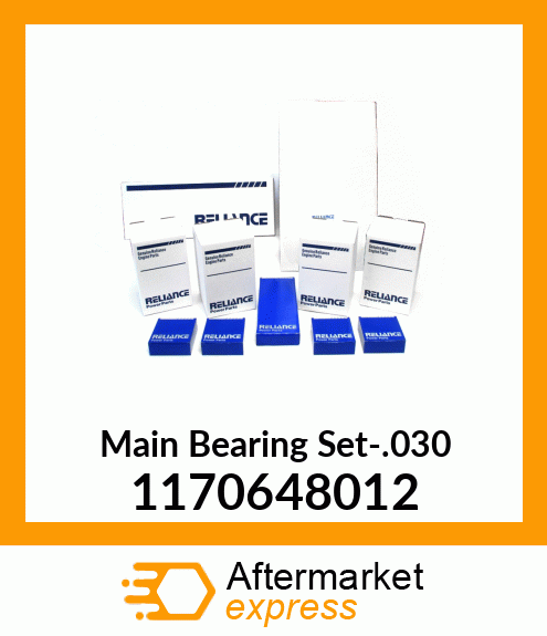 Main Bearing Set-.030 1170648012