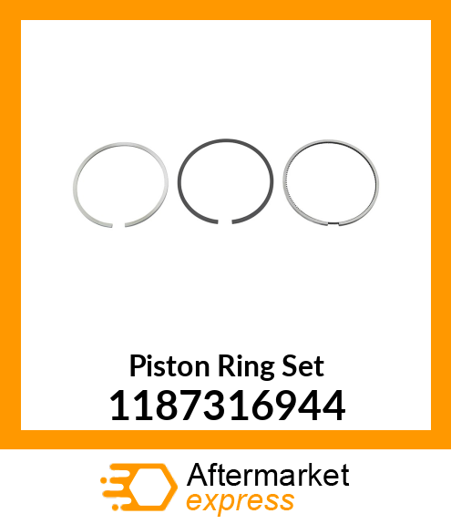 Spare part 1187316944 + Piston Ring Set