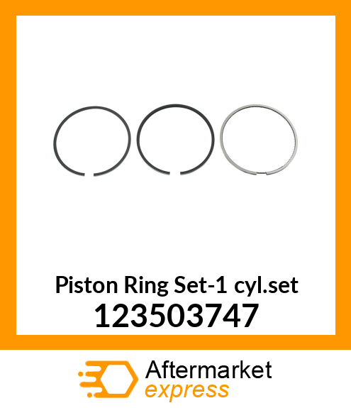 Piston Ring Set-1 cyl.set 123503747