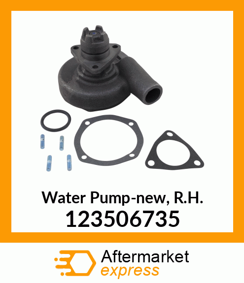 Water Pump-new, R.H. 123506735