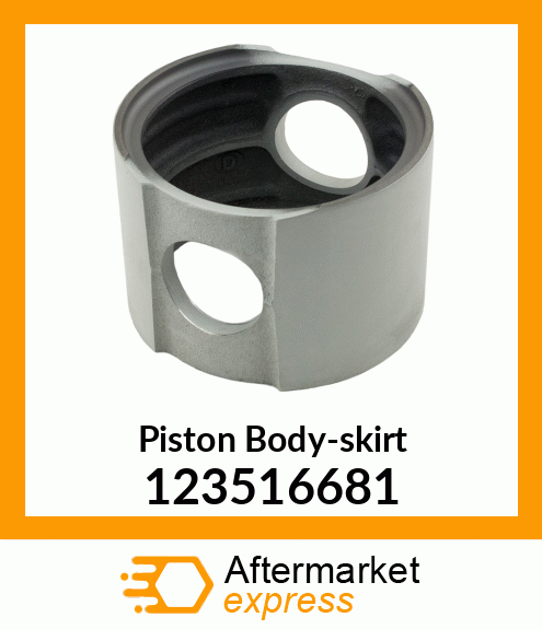 Piston Body-skirt 123516681