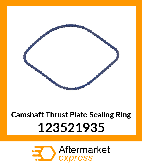 Camshaft Thrust Plate Sealing Ring 123521935