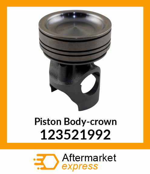 Piston Body-crown 123521992