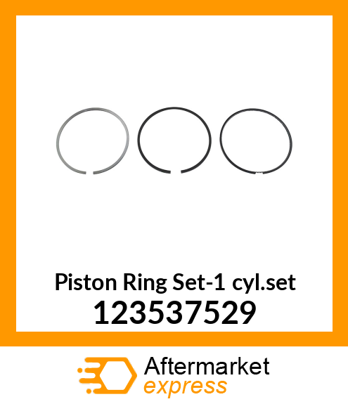 Piston Ring Set-1 cyl.set 123537529