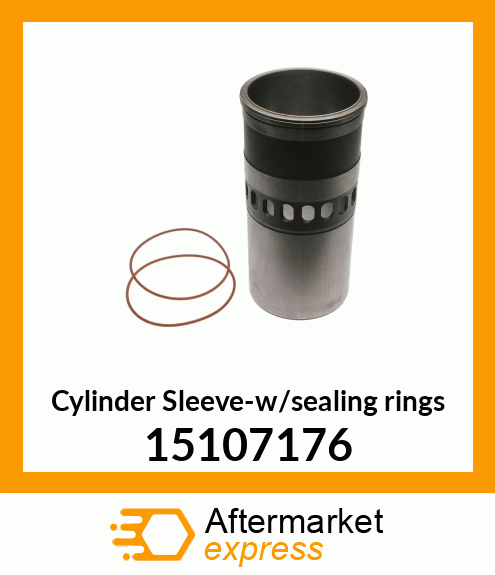 Cylinder Sleeve-w/sealing rings 15107176