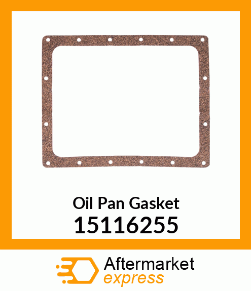 Oil Pan Gasket 15116255