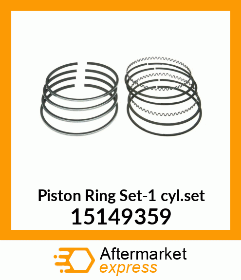 Piston Ring Set-1 cyl.set 15149359