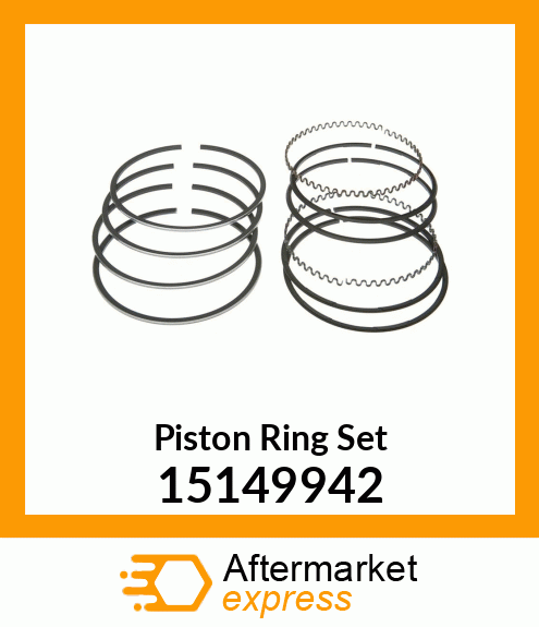 Piston Ring Set 15149942