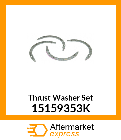 Thrust Washer Set 15159353K