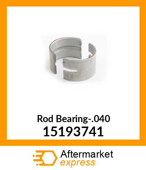 Rod Bearing-.040 15193741