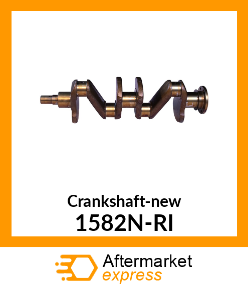 Crankshaft-new 1582N-RI