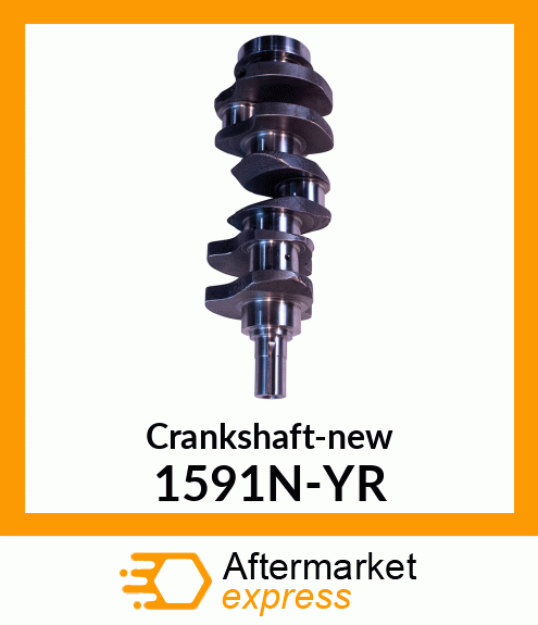 Crankshaft-new 1591N-YR