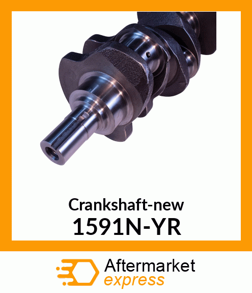 Crankshaft-new 1591N-YR