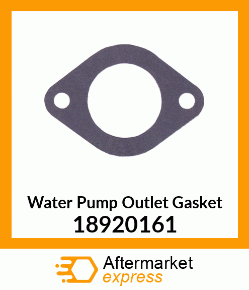 Water Pump Outlet Gasket 18920161