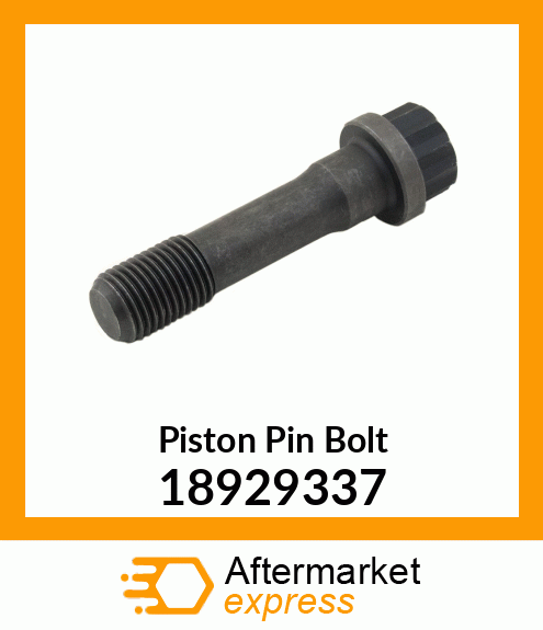 Piston Pin Bolt 18929337