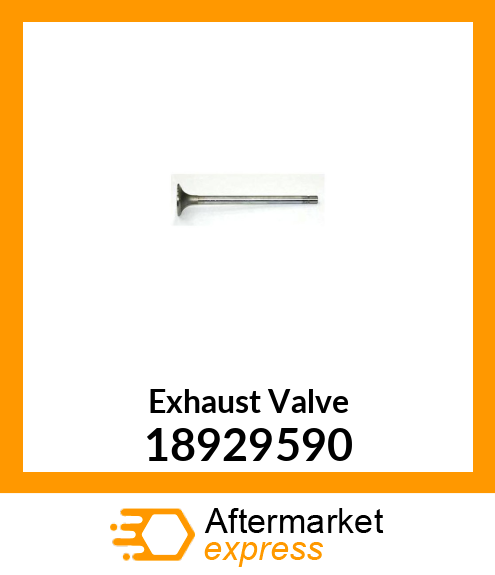 Exhaust Valve 18929590