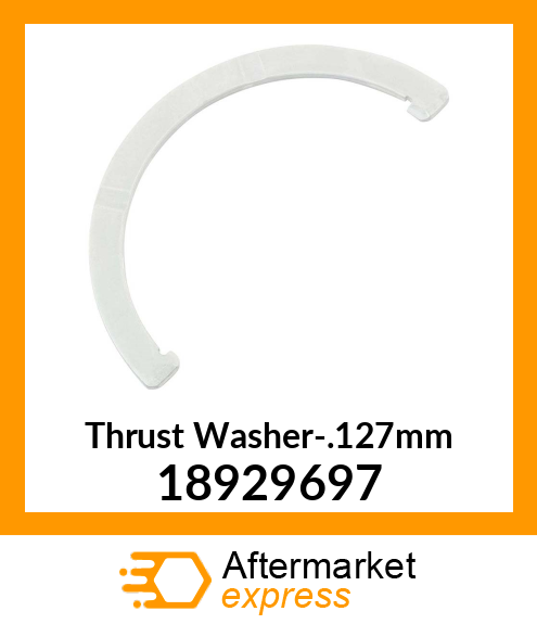 Thrust Washer-.127mm 18929697