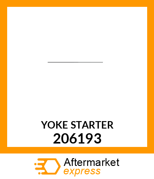 YOKE STARTER 206193