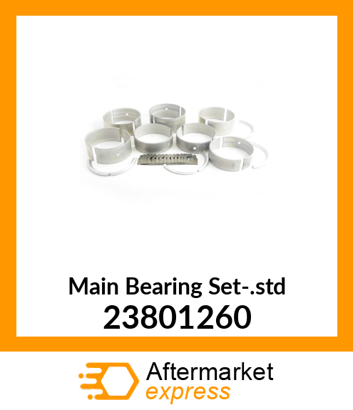 Main Bearing Set-.std 23801260