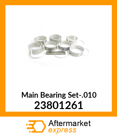 Main Bearing Set-.010 23801261