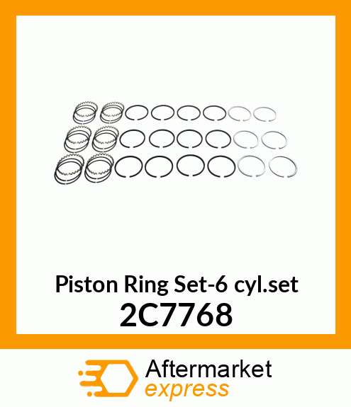 Piston Ring Set-6 cyl.set 2C7768