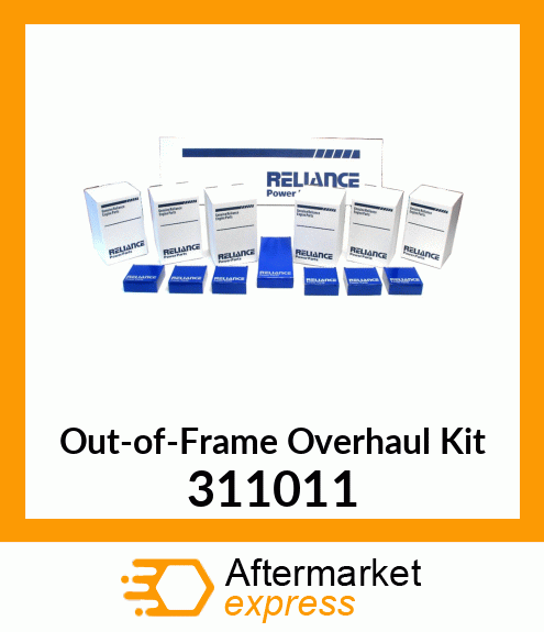 Out-of-Frame Overhaul Kit 311011