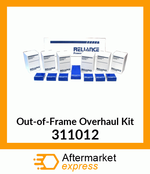 Out-of-Frame Overhaul Kit 311012