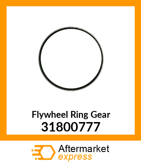 Flywheel Ring Gear 31800777